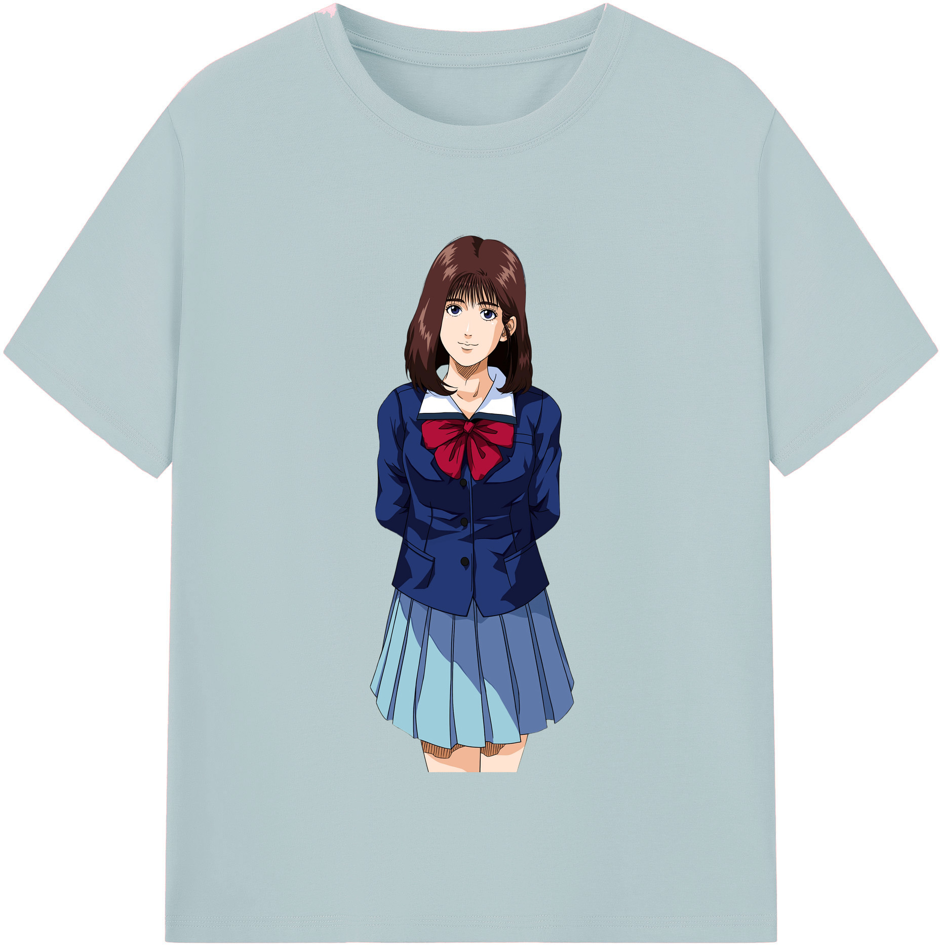 SLAM DUNK／スラムダンク 綿100％半袖Tシャツ（フロントプリント）